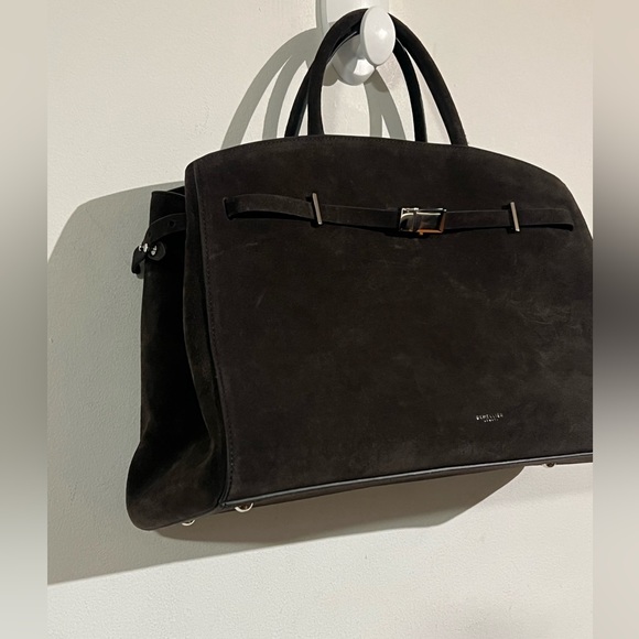 Demellier London x MVB Hudson suede tote bag - Picture 3 of 13